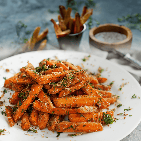 Thanksgiving Roasted Parmesan Carrots