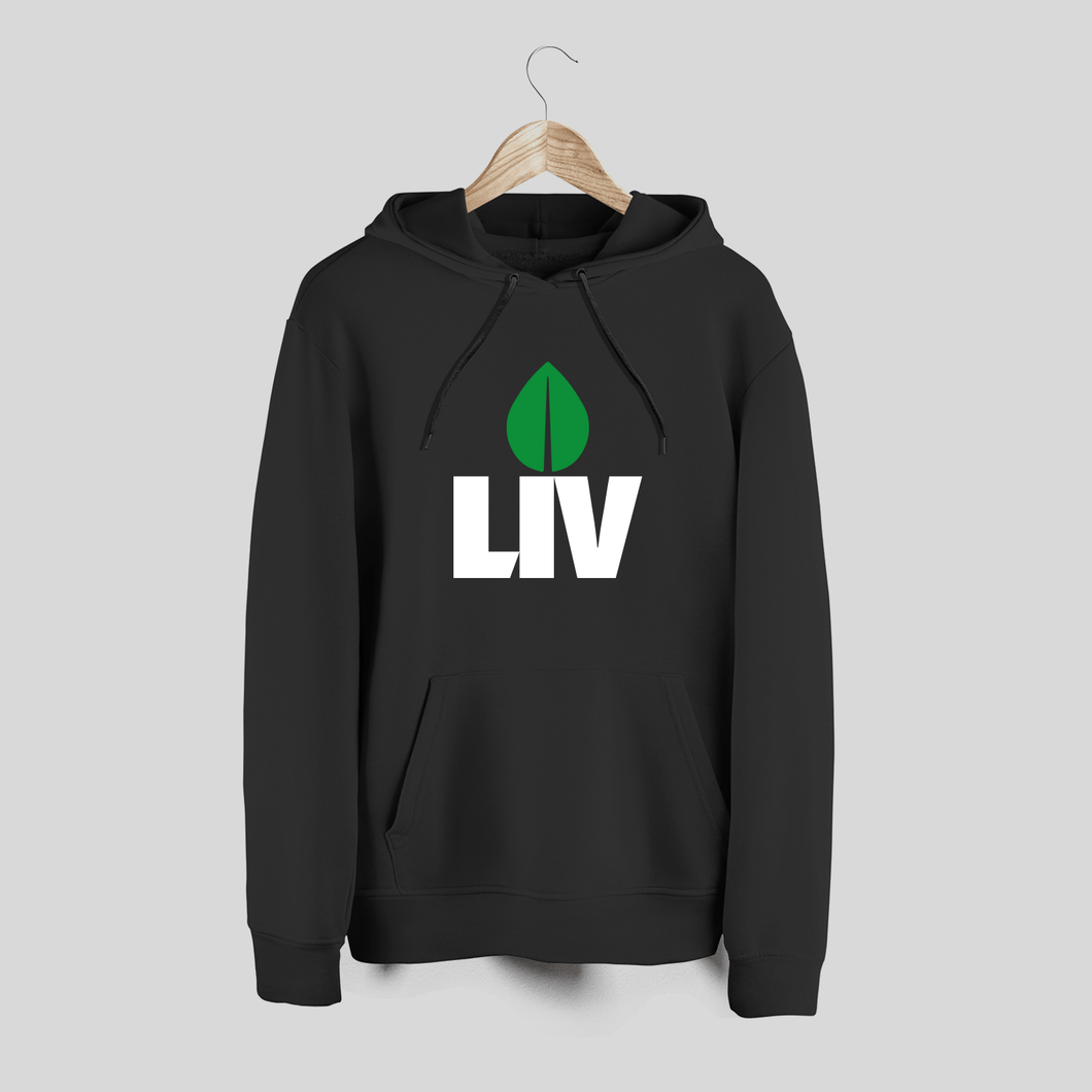 LIV - Logo Men's Hoodie Black